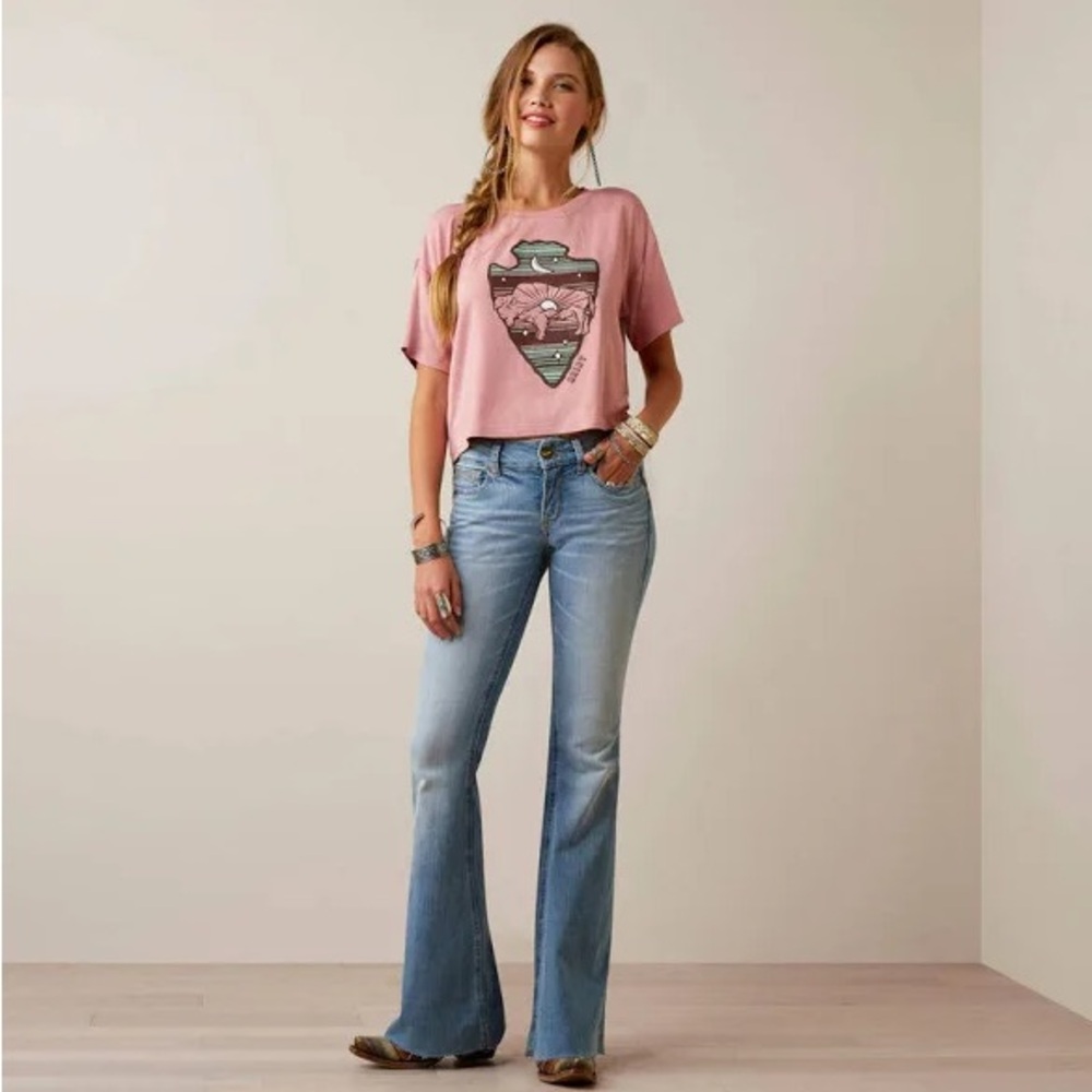 Ariat R.E.A.L Denim mid-rise flare